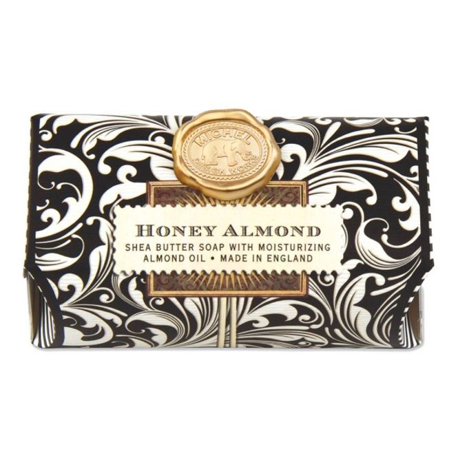 Hovedbilde 6 STK SOAL182 HONEY ALMOND LARGE BATH SOAP BAR