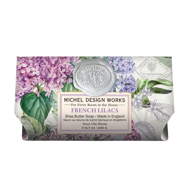 Hovedbilde 6 STK FRENCH LILAC LARGE BATH SOAP BAR