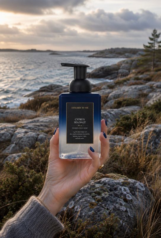 NO.3 Cyprus Sea Salt ATELIER TI-NE skumsåpe