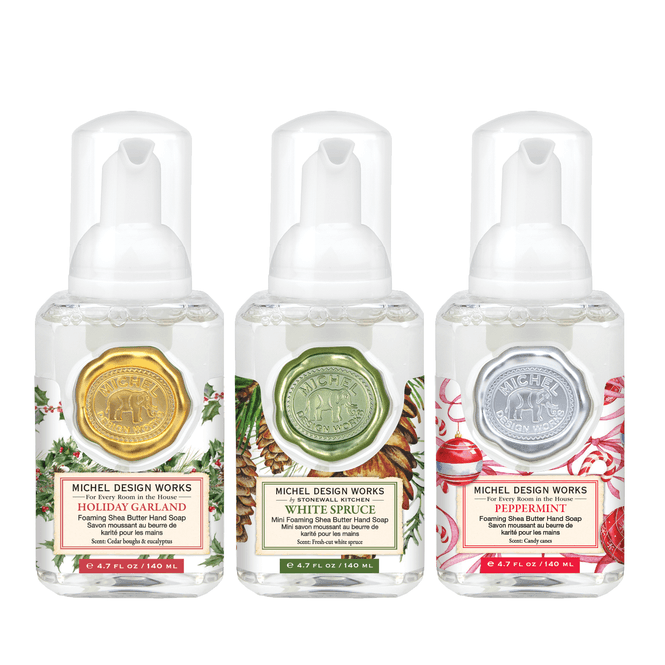 Hovedbilde 24  SETT 819075 3 Mini Foaming Hand Soaps Sets  – Holiday Wishes