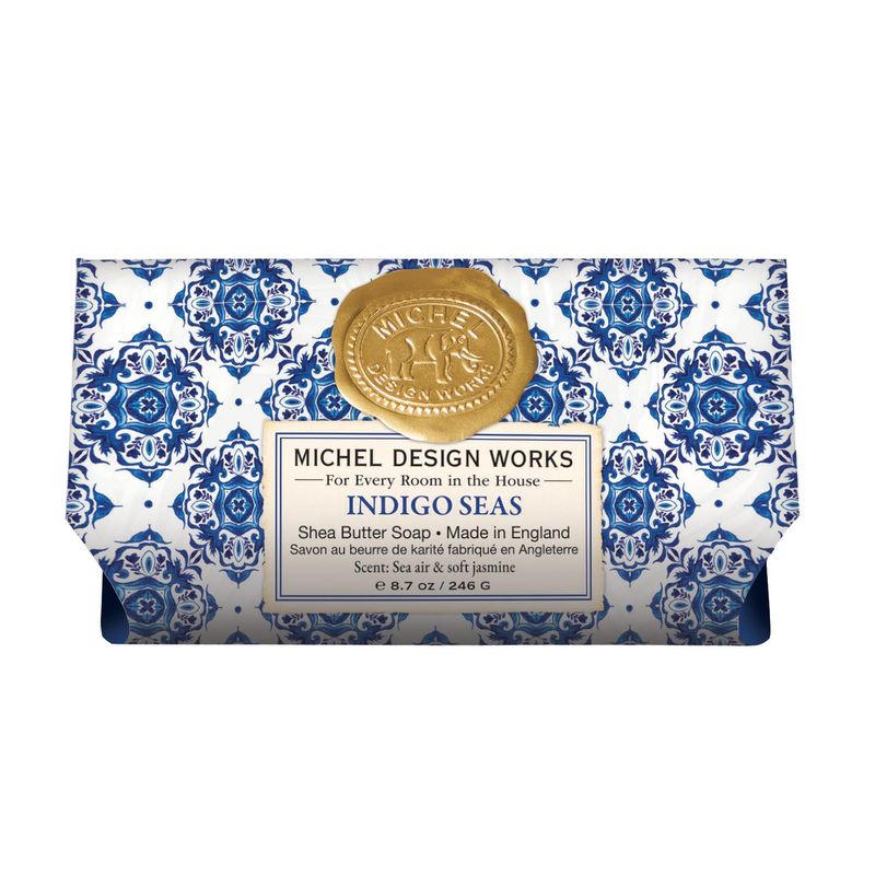 6 STK INDIGO SEAS LARGE BATH SOAP BAR