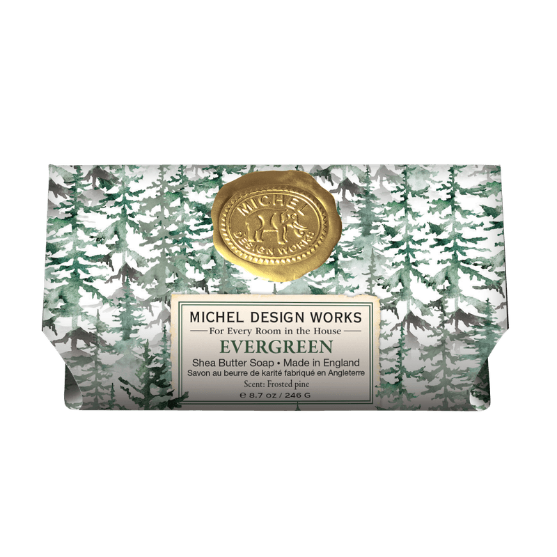 6 STK EVERGREEN LARGE BATH SOAP BAR